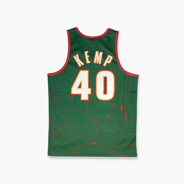 Seattle SuperSonics Shawn Kemp Burst Tanktop