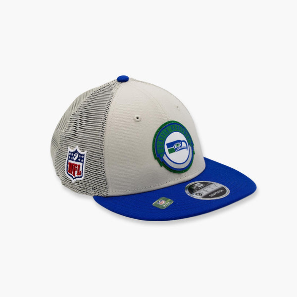 Seattle Seahawks Throwback Sideline Low-Profile Trucker Snapback