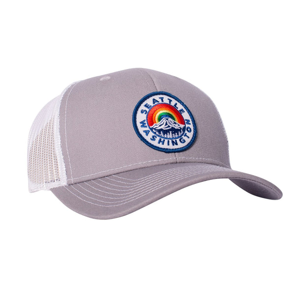 Seattle Mount Rainier Mesh Trucker