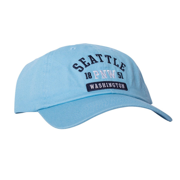 Seattle PNW 1851 Light Blue Dad Hat