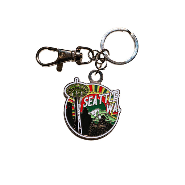Seattle Scene Keychain