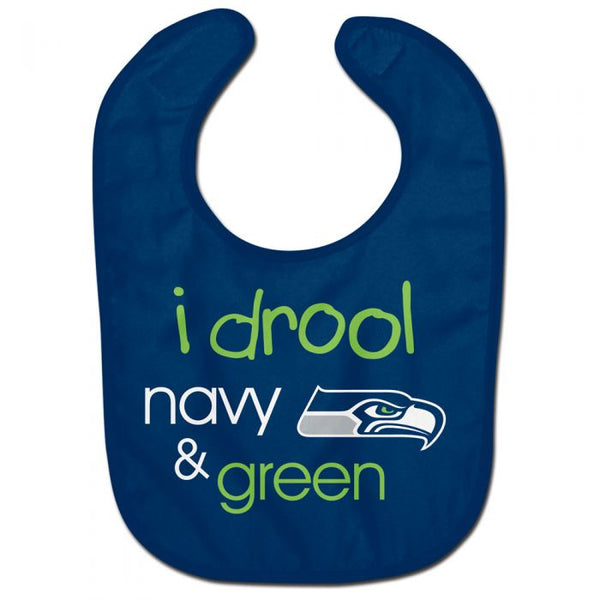 Seattle Seahawks Drool Baby Bib