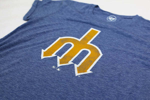 Seattle Mariners Royal Throwback Match Hero Women's T-Shirt
