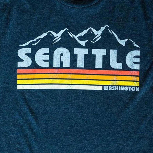 Bueller Heather Charcoal Seattle T-Shirt