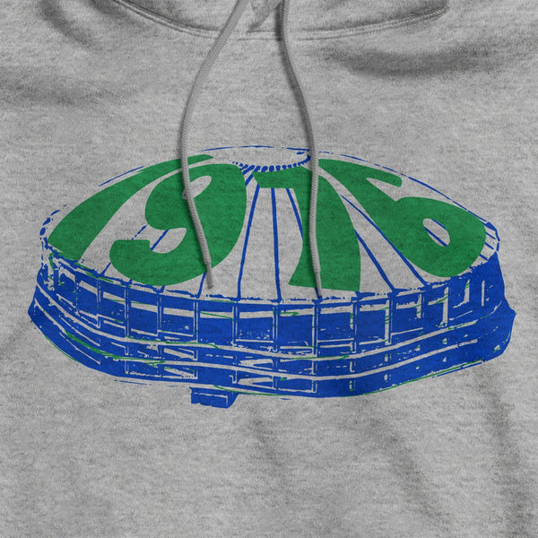 Kingdome Established 1976 Heather Grey Hoodie