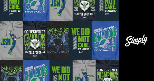Simply Originals: Seattle Football - Exclusive Design.