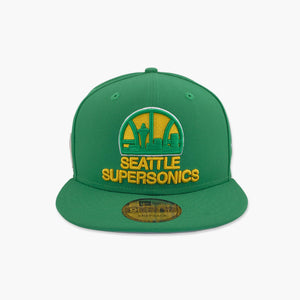 Seattle SuperSonics New Era Green Skyline Snapback