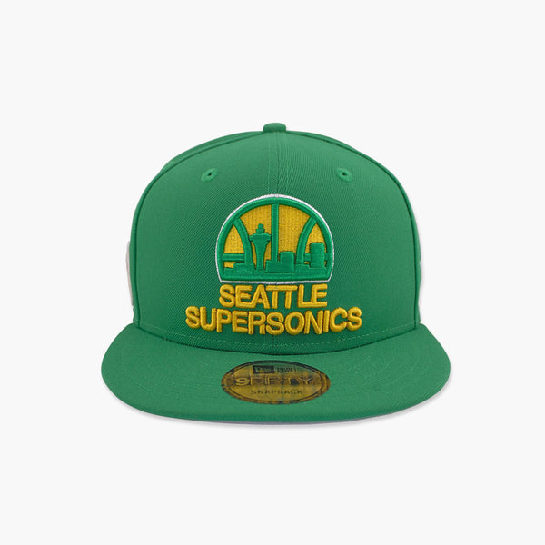 New Era Seattle SuperSonics Green Skyline Snapback
