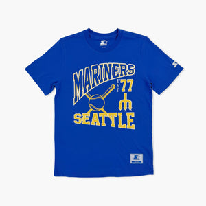 Seattle Mariners Starter Slugger Royal Blue T-Shirt