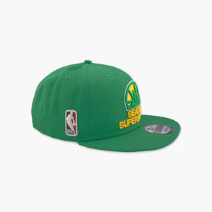 Seattle SuperSonics New Era Green Skyline Snapback