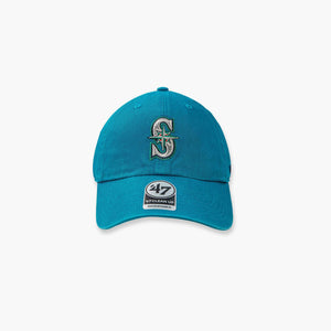 Seattle Mariners Teal Clean Up Adjustable Hat