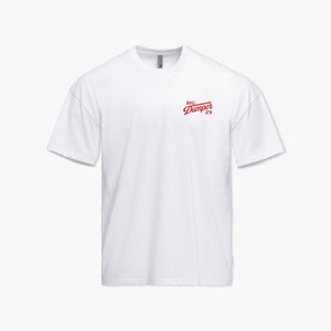 The Gameday White T-Shirt, Big Dumper Collection