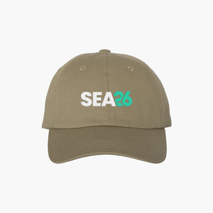 The Let's Play SEA26 Khaki Adjustable Hat