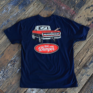 The Blue Collar Navy T-Shirt, Big Dumper Collection