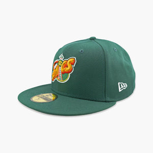 Seattle SuperSonics Forest Green Space Needle Fitted Hat