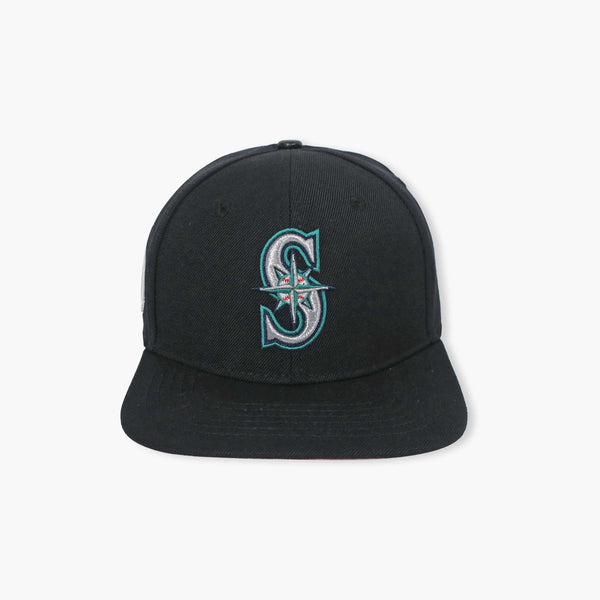 Seattle Mariners Pink Underbrim Black Snapback