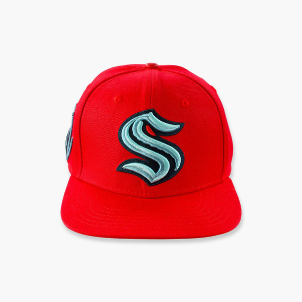Seattle Kraken Red Snapback