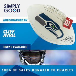 AUTOGRAPHED By Cliff Avril - Seattle Seahawks Football