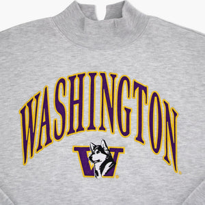 Washington Huskies Vantage Mock Neck Women's Crewneck