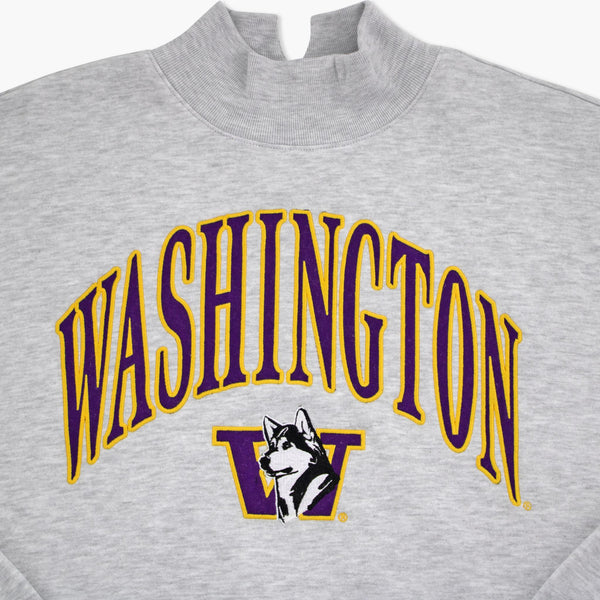 Washington Huskies Vantage Mock Neck Women's Hoodie