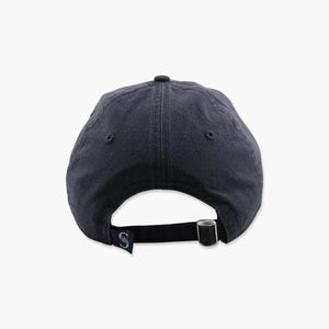 Seattle Mariners Navy Mariner Moose Mascot Badge Adjustable Hat - Youth