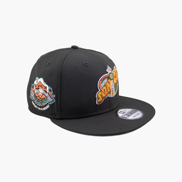 Seattle SuperSonics New Era 1996 All-Star Game Black Snapback