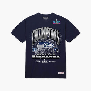 Seattle Seahawks Super Bowl LX Champions Celebration Premium T-Shirt