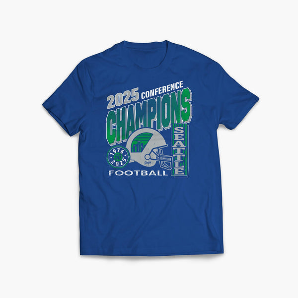 Emerald City Rise 2025 Conference Champions Royal T-Shirt