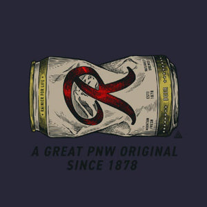 Rainier Beer Navy Daily T-Shirt