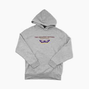 Washington Huskies Gray The Greatest Setting Statement Heavyweight Hoodie