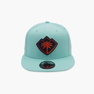 Coachella Valley Firebirds Palm Tree Ice Blue Snapback