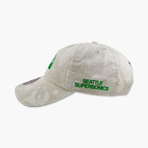 Seattle SuperSonics Ghosted Skyline Adjustable Hat