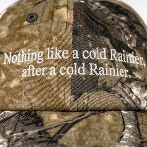 Rainier Beer Tree Camo Anthem Adjustable Hat