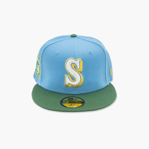 Seattle Mariners 40th Anniversary Gold Rush Fitted Hat