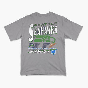 Seattle Seahawks Wolf Grey Under Bar Foundation T-Shirt