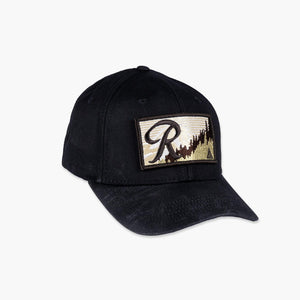 Rainier Beer Black Cascade Waxed Canvas Adjustable Hat