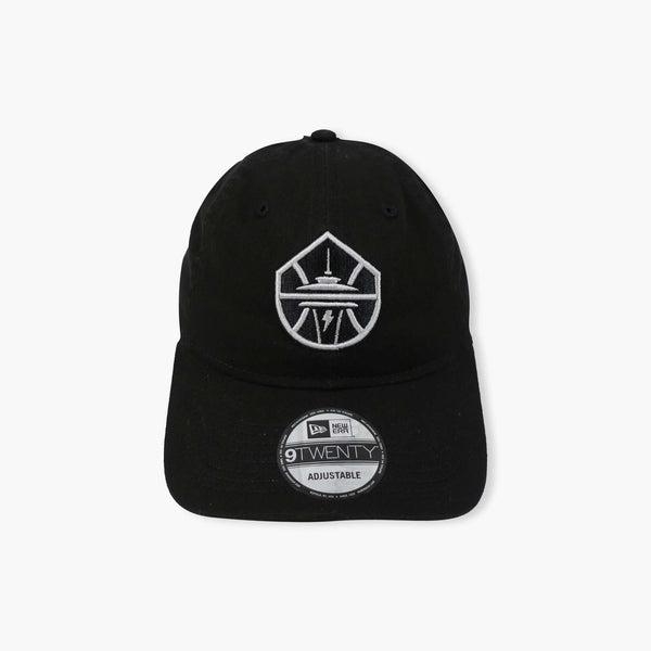 Seattle Storm Black and White Adjustable Hat