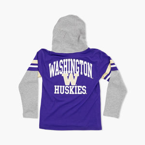Washington Huskies Fair Catch Youth T-Shirt/Hoodie Combo