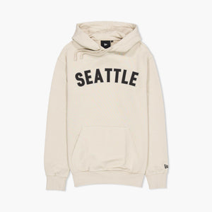 Seattle Mariners Steelheads Cream Wordmark Hoodie