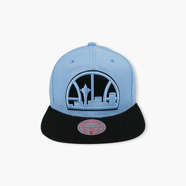 Seattle SuperSonics University Blue Snapback