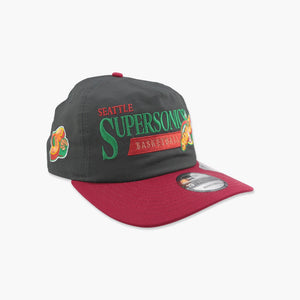 Seattle SuperSonics Two-Tone Hardwood Script Retro Snapback