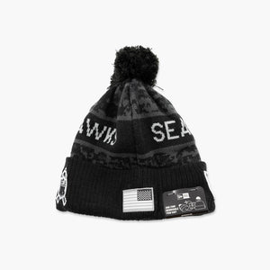 Seattle Seahawks Throwback 2026 Salute To Service Beanie