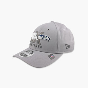Seattle Seahawks Grey Super Bowl LX Champions Shimmer Snapback