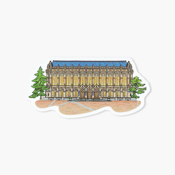 Suzzalo Library Sticker