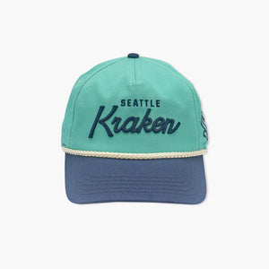 Seattle Kraken Roscoe Teal Snapback