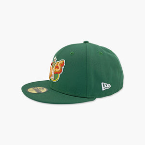 New Era Seattle SuperSonics Green Space Needle Fitted Hat
