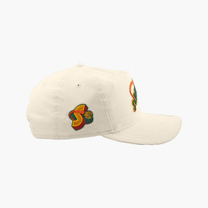 Seattle SuperSonics Chrome Wordmark Corduroy "Golfer" Snapback