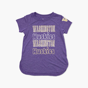 Washington Huskies Purple Out Youth Girls T-Shirt
