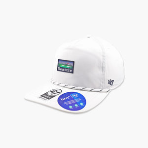 Seattle Mariners Vacation White Nylon Hitch Snapback