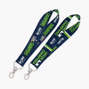 Seattle Seahawks Super Bowl LX Champions Key Strap